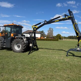 KTS Kran K750 7,5m Teleskop Rückewagen Forstkran Rückekran Ladekran Dreipunktkran