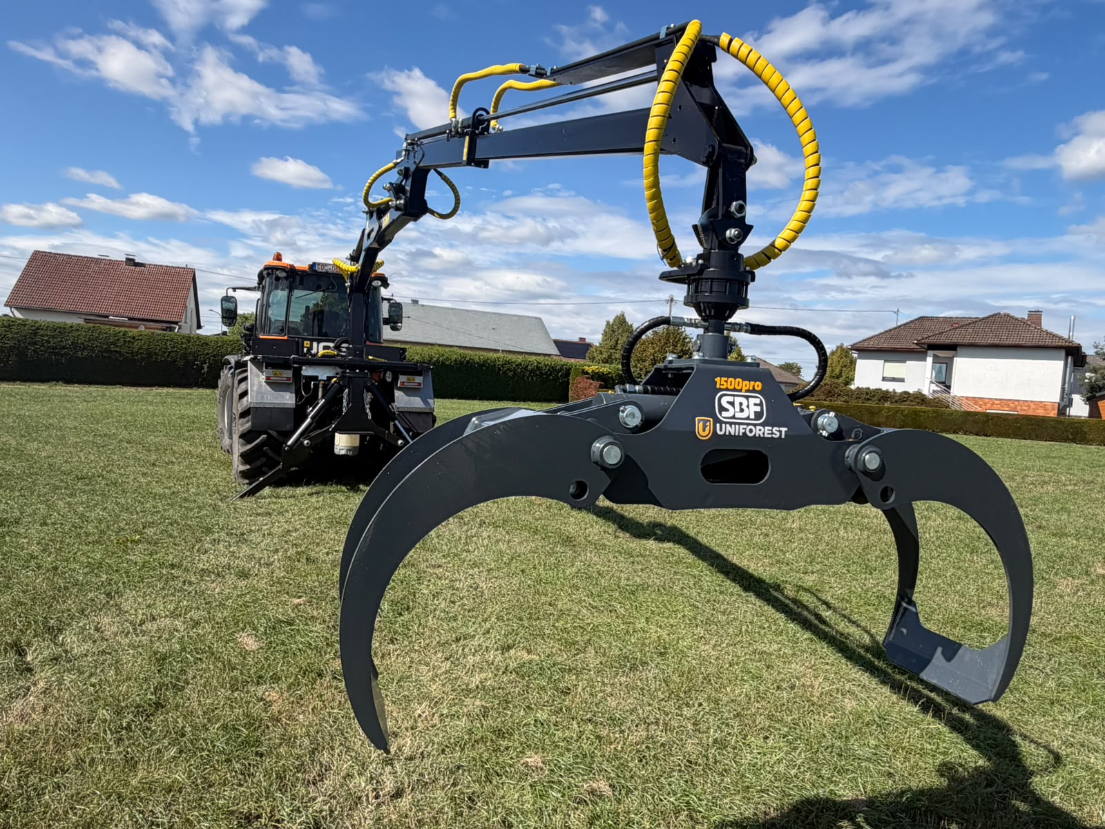 KTS Kran K750 7,5m Teleskop Rückewagen Forstkran Rückekran Ladekran Dreipunktkran – Bild 7