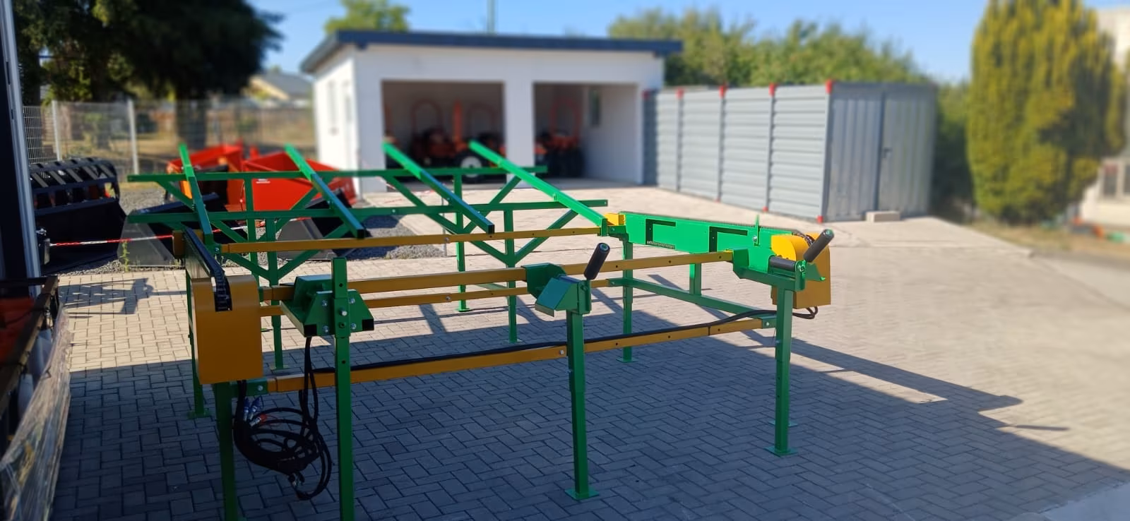 Kretzer Kettenquerförderer FK 9000 hydraulischer Antrieb