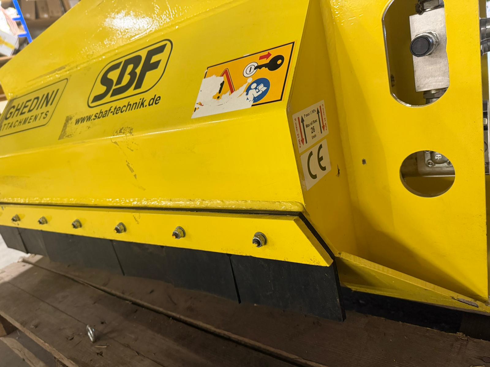 Ghedini DA7x Baggermulchkopf Mulcher Forst Mähen SBF – Bild 3