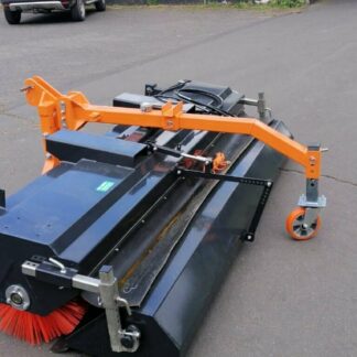 SBF Kehrmaschine Arbeitsbreite 150 cm Kehrbesen Laubbesen Sammelbehälter Kehren