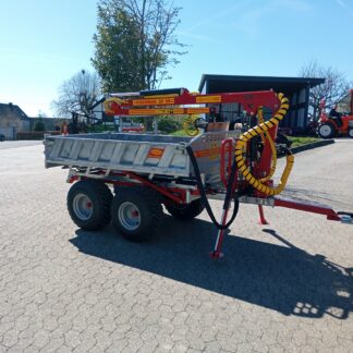 hydraulischer Kipper, Plattform, Aufsatz DX 220 für Rückewagen T1650 T1750 T1850 sowie Bison