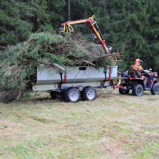 Reisigwanne FL für Rückewagen T1650 T1750 T1850 sowie Bison