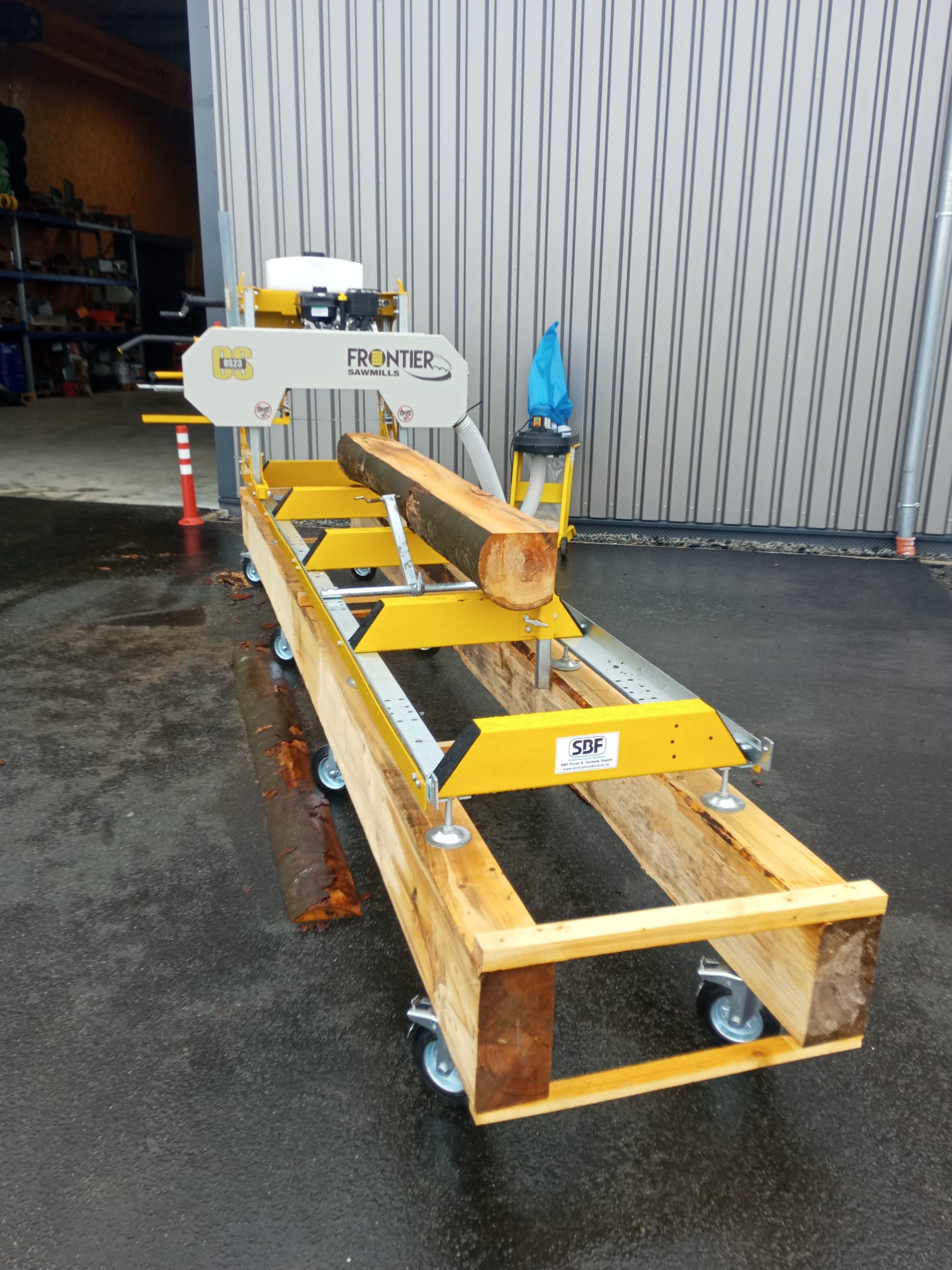 Frontier Sawmills OS23 SBF Sägewerk Bandsäge Säge Bretter Balken – Bild 2