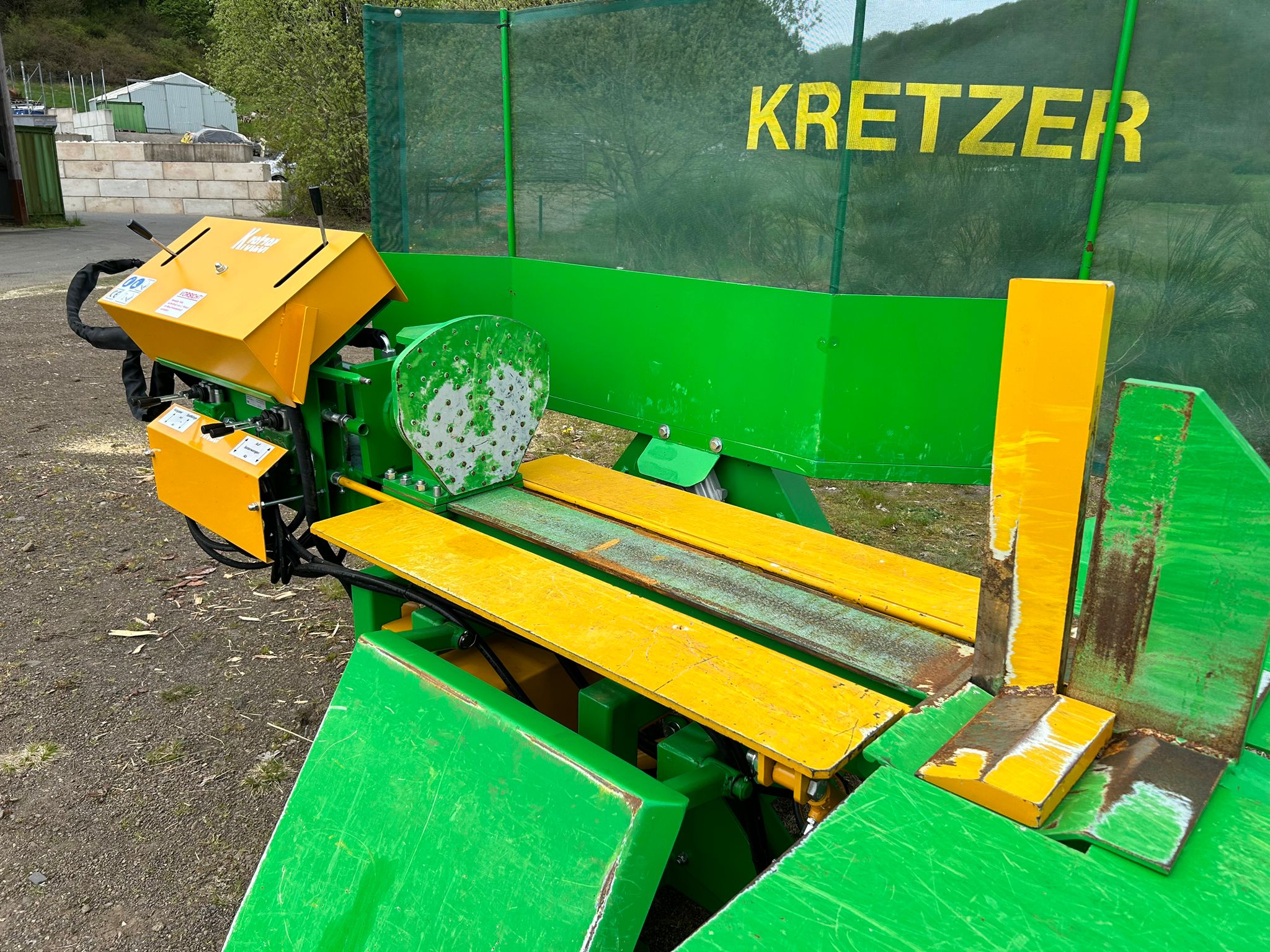 Holzspalter Kretzer SK 1200/30 Liegend Spalter Seitenwangen hydr. – Bild 4