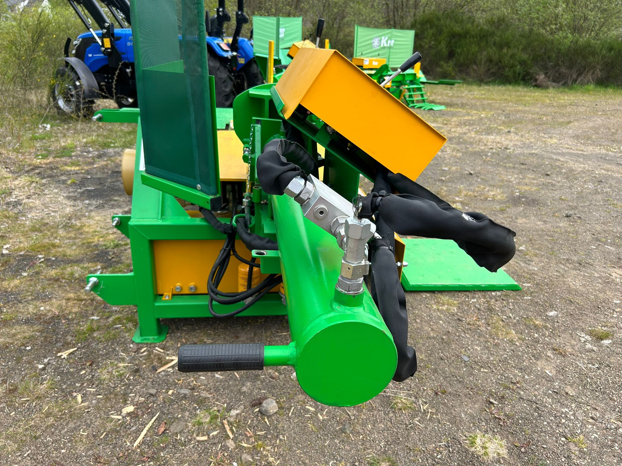 Holzspalter Kretzer SK 1200/30 Liegend Spalter Seitenwangen hydr. – Bild 3